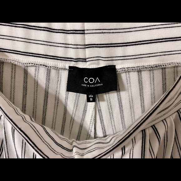 Anthropologie COA Pin Stripe Slacks with Pockets - Picture 8 of 13